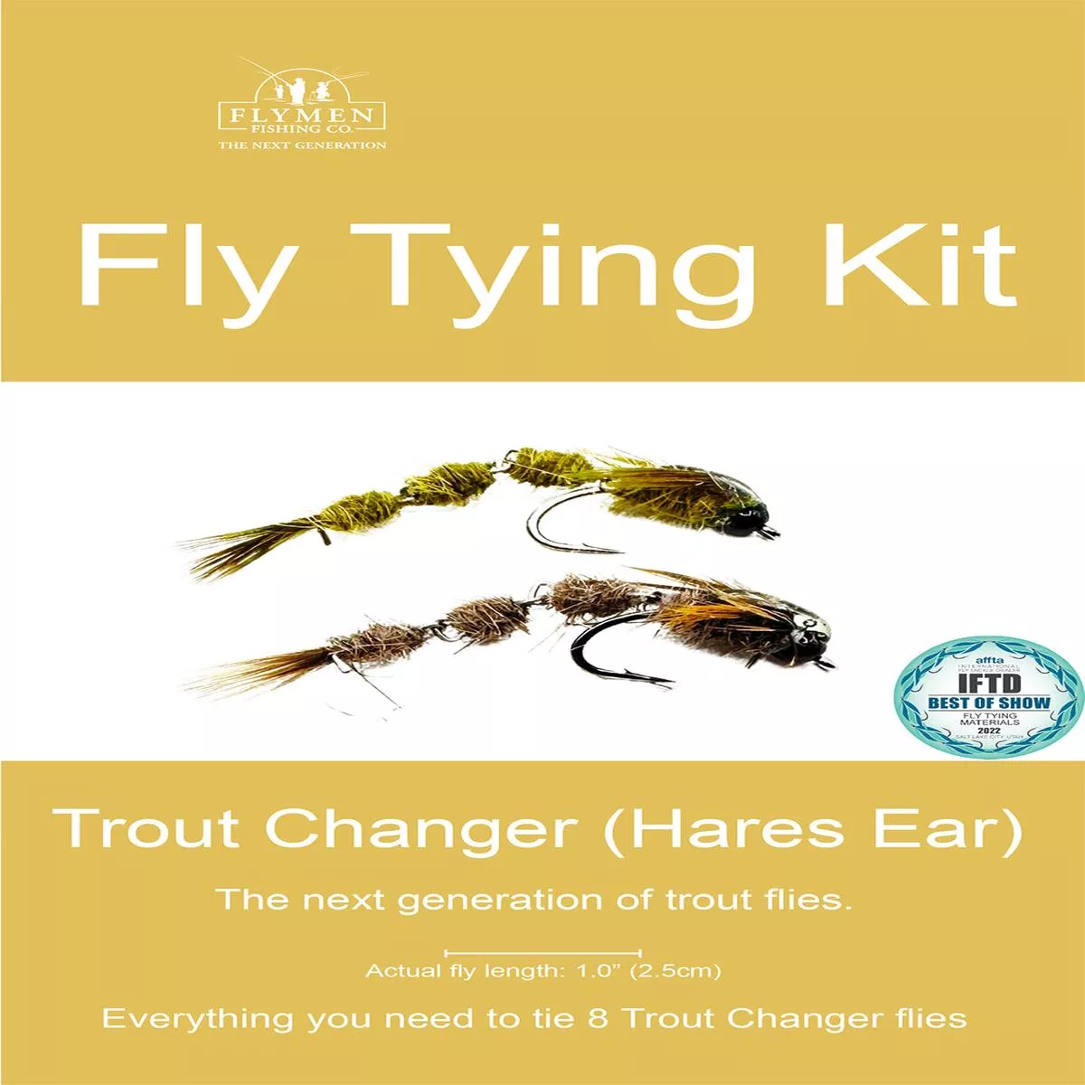 Fly Tying Kit - Trout Changer (Hares Ear)
