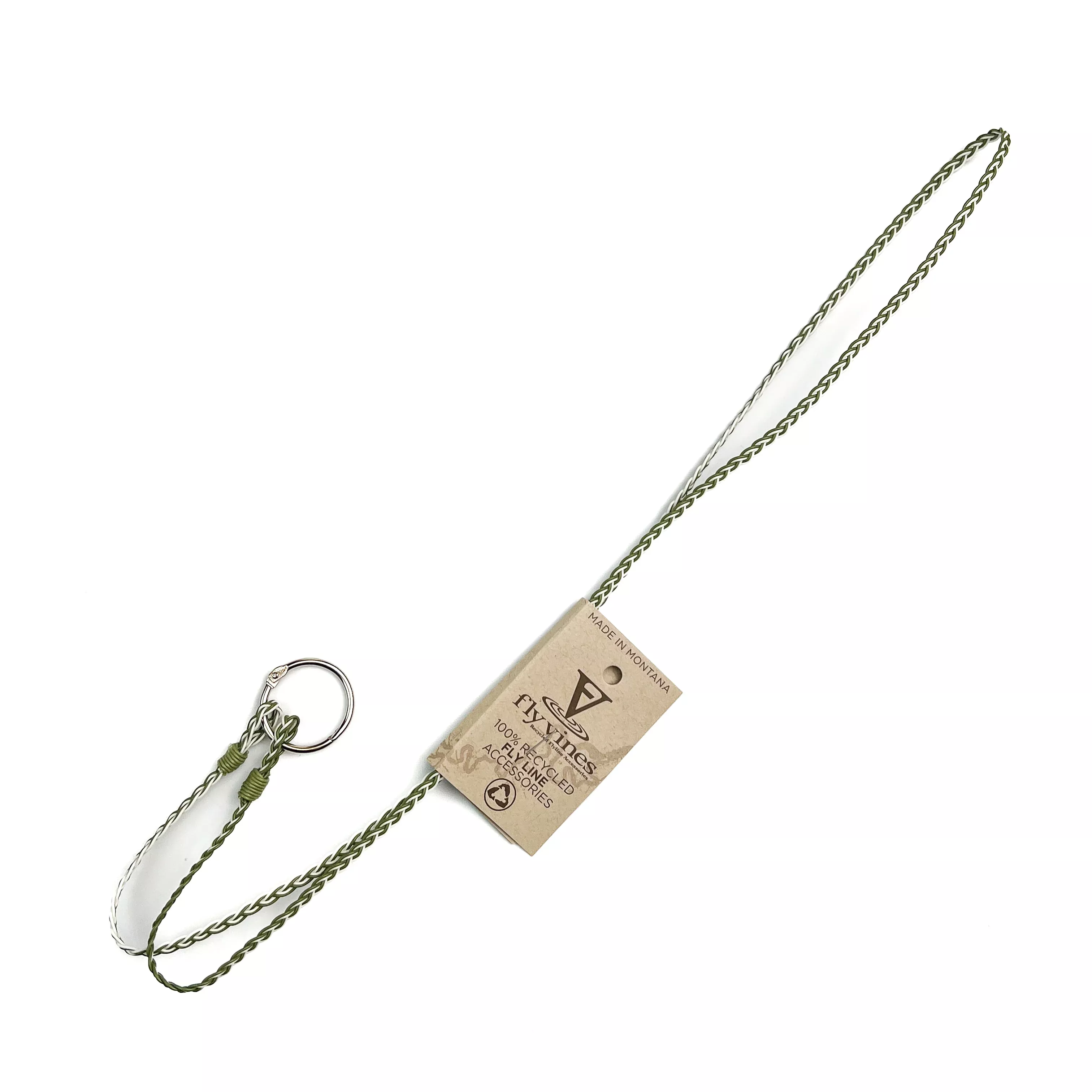 Flyvines Original Recycled Fly Line Lanyard