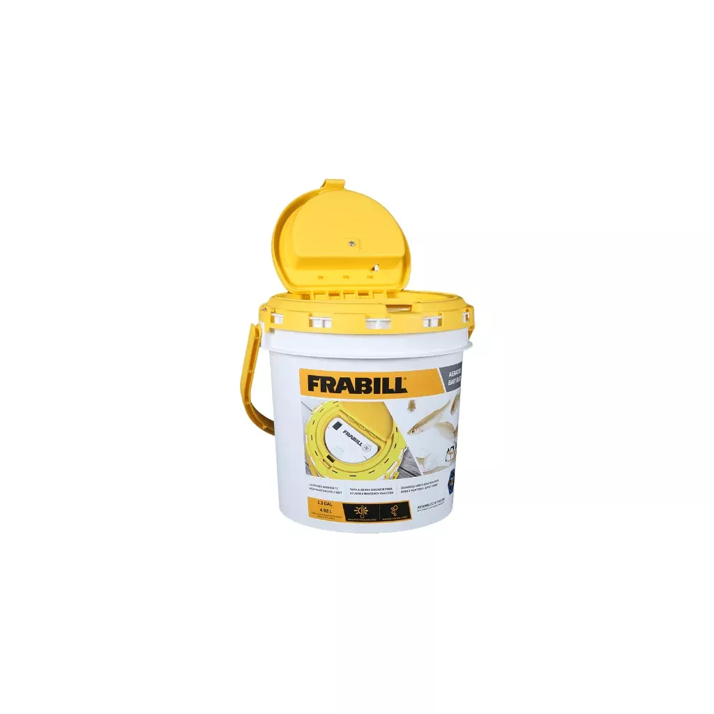 Frabill Insulated Bait Bucket w/built-in Aerator