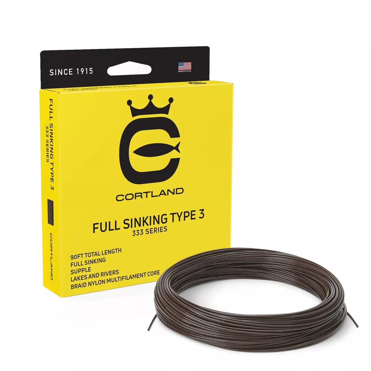 Full Sinking Type 3 Fly Line