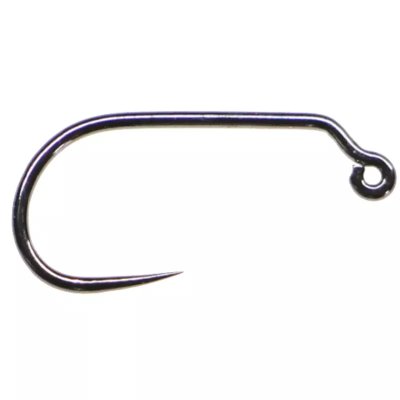 Fulling Mill Jig Force Black Nickel Barbless Hook 50pk