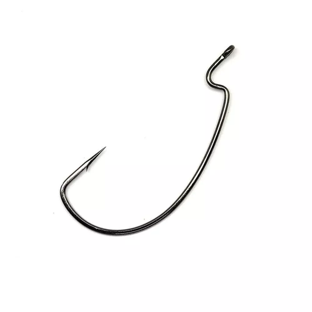 Gamakatsu Extra Wide Gap EWG Worm Hooks Black 100pk