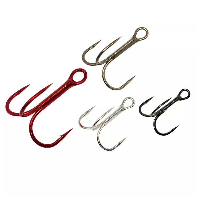 Gamakatsu Treble Hook Round Bend - Bronze