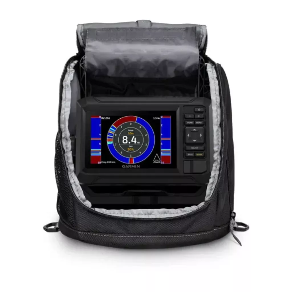 Garmin Echomap UHD2 55cv Ice Fishing Bundle