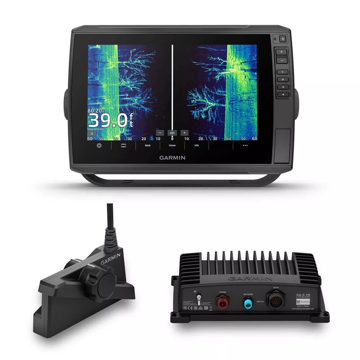 Garmin ECHOMAP Ultra2 106sv with LVS34 and GLS10
