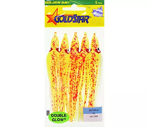 Goldstar 3.5 Octopus Squid OG139R 5/Pack