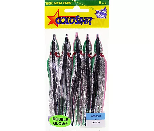 Goldstar 3.5 Octopus Squid OG153R 5/Pack