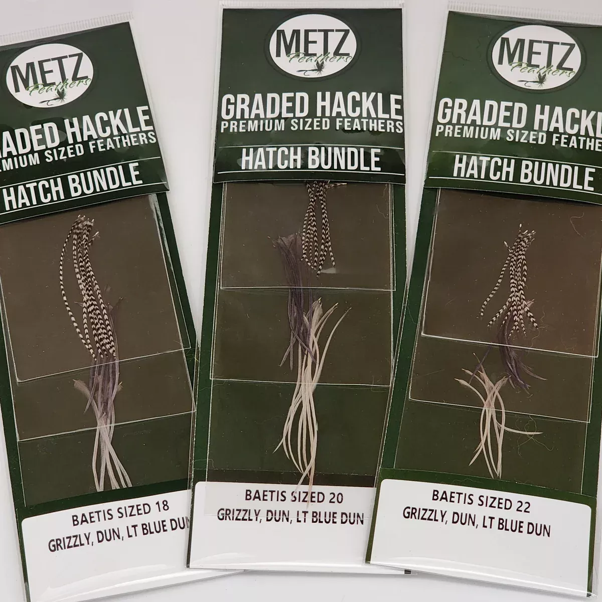 Hackle Hatch Bundle 3pk - Baetis