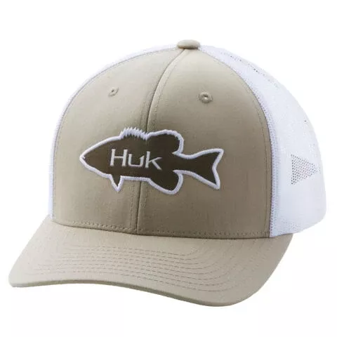 Huk Bass Patch Trucker Hat H3000357