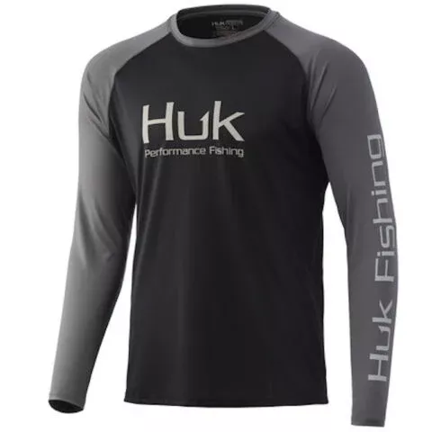 Huk Double Header Vented LS Shirt H1200341