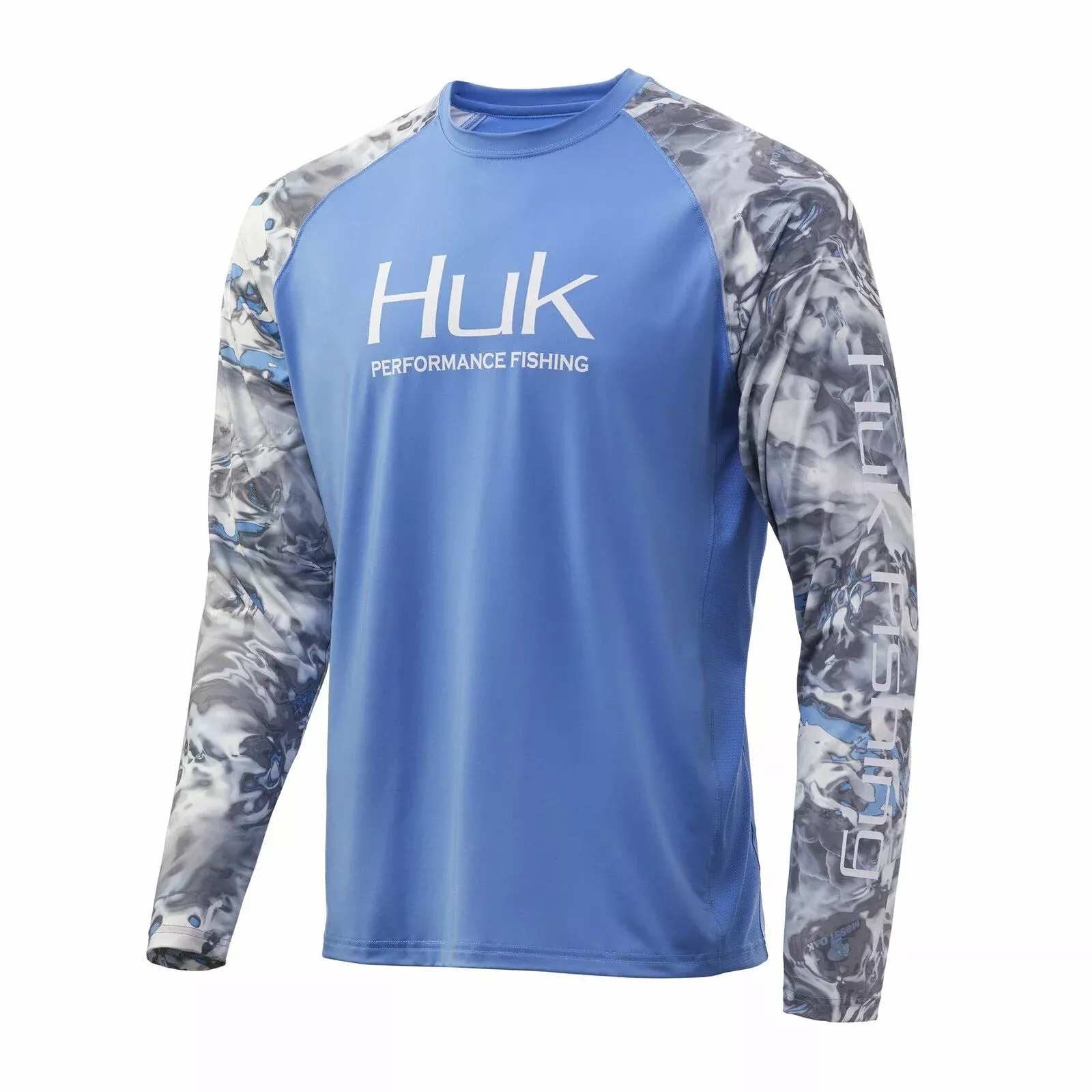 Huk Mossy Oak Double Header Vented LS Shirt H1200229