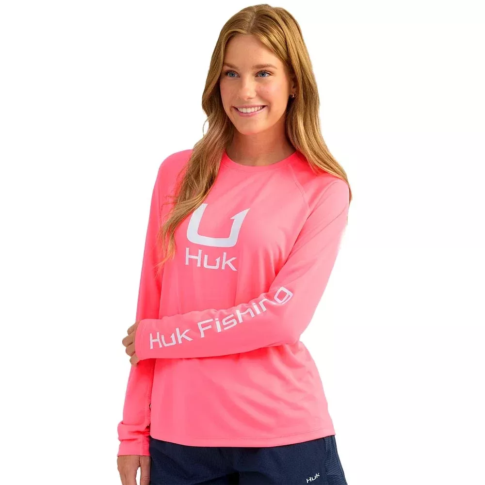 HUK Womens Icon Long Sleeve