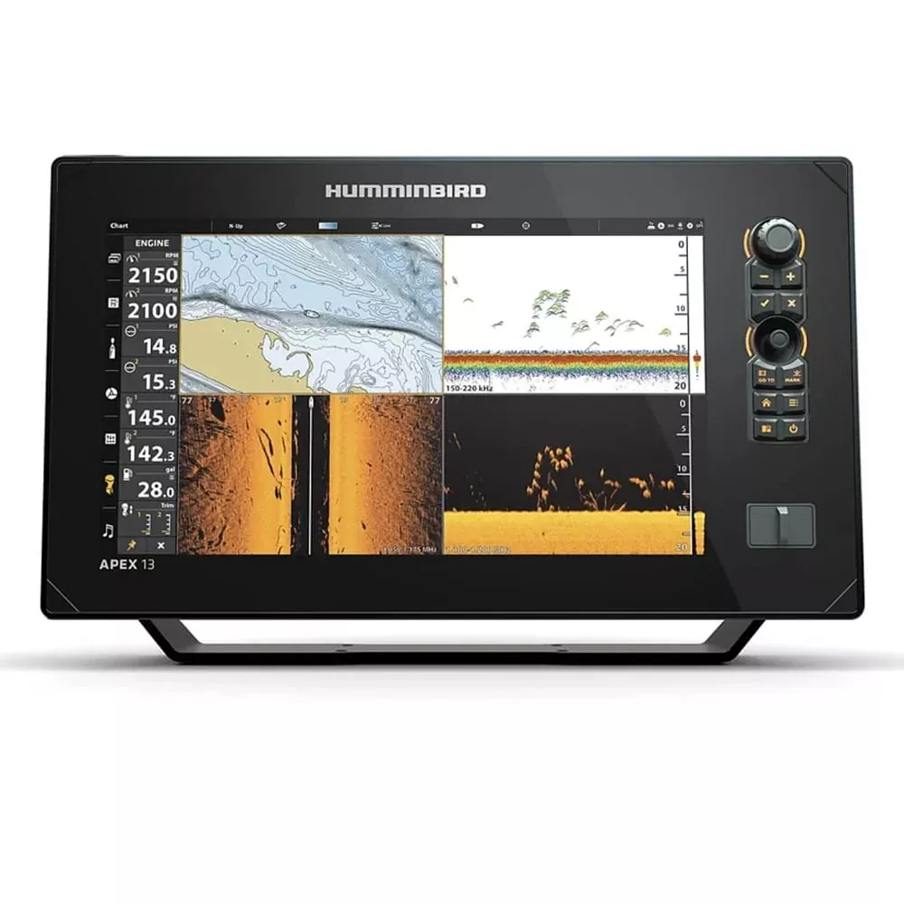 Humminbird Apex 13 MEGA SI+ Chartplotter|411470-1
