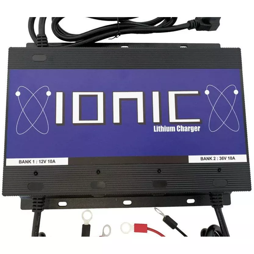 Ionic Multi Voltage Charger 36V10A, 12V10A