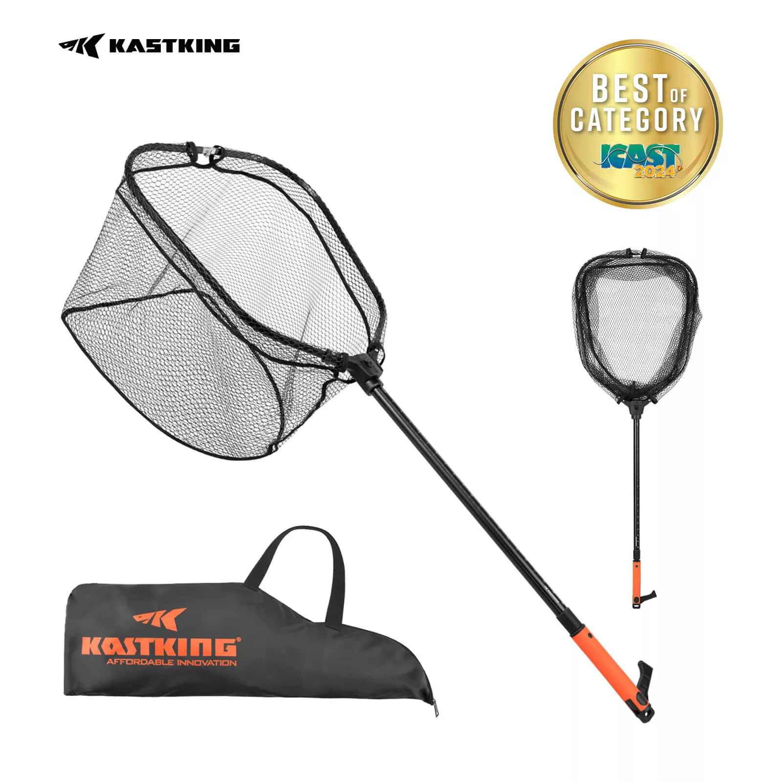 KastKing Brutus Landing Net with Boat Hook