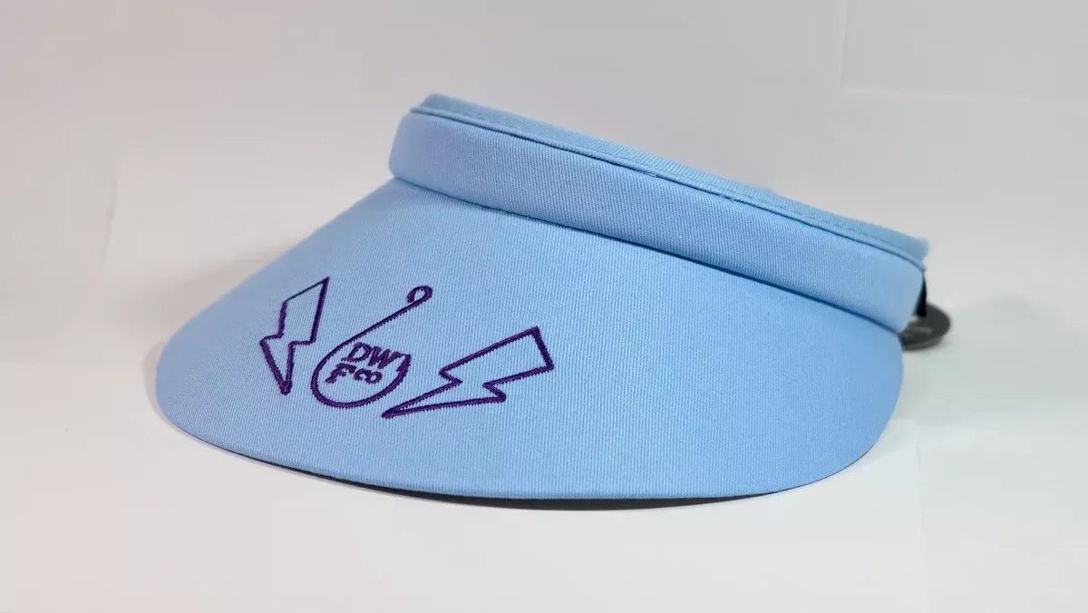 Ladies Water is Power Visor Light Blue