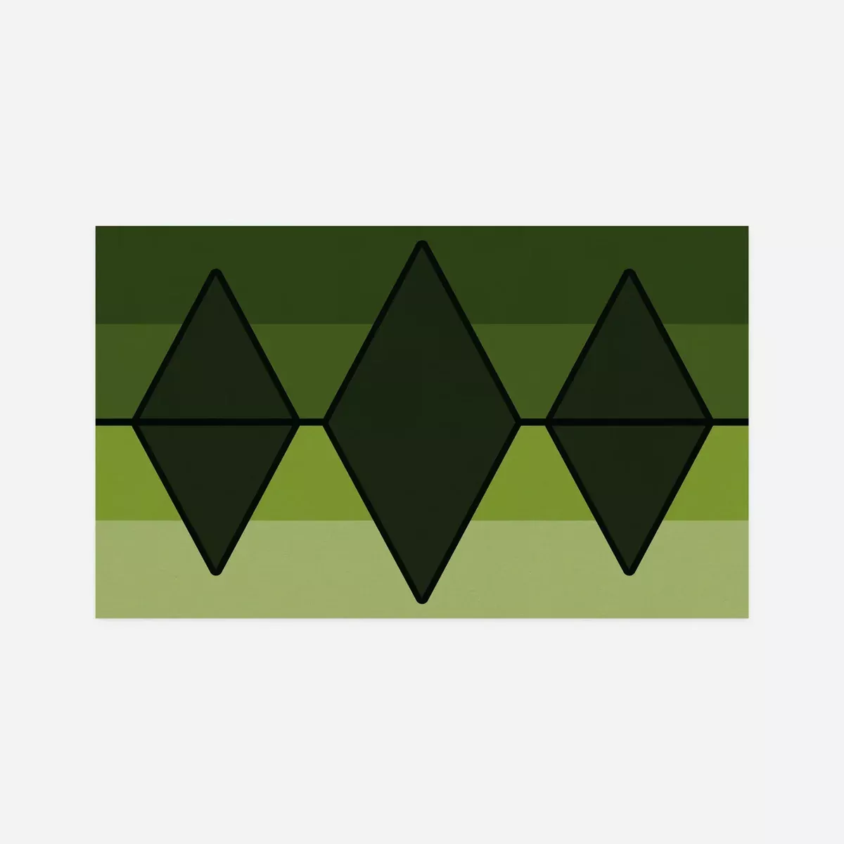 Largemouth Bass Flag Sticker