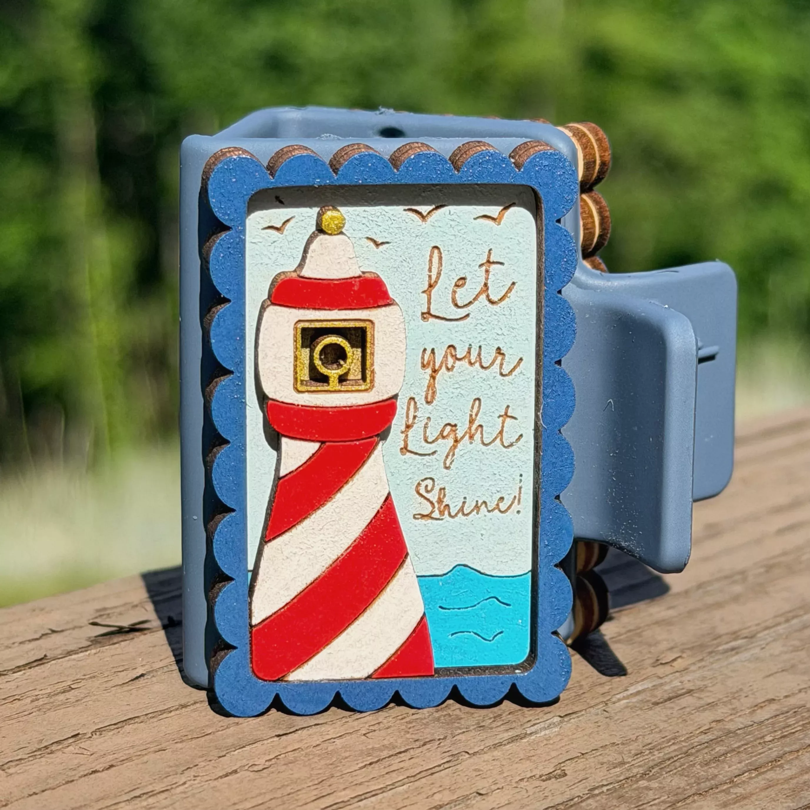 Lighthouse 2” Hair Clip