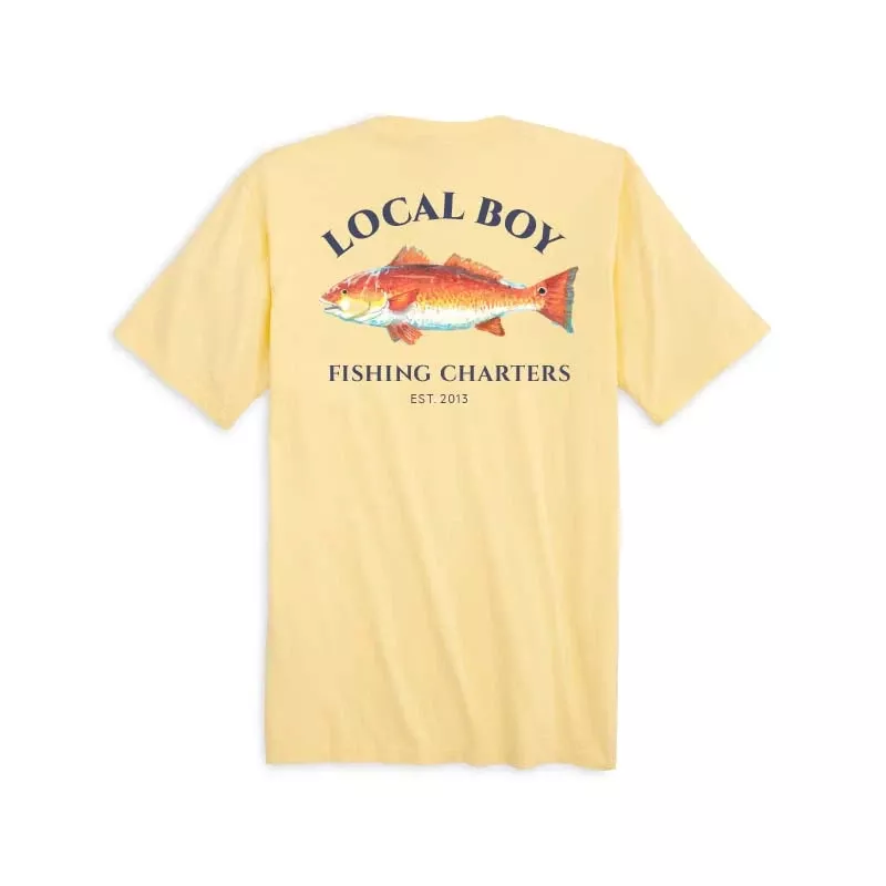Local Boy Red SHORT SLEEVE T-SHIRT Other Brands