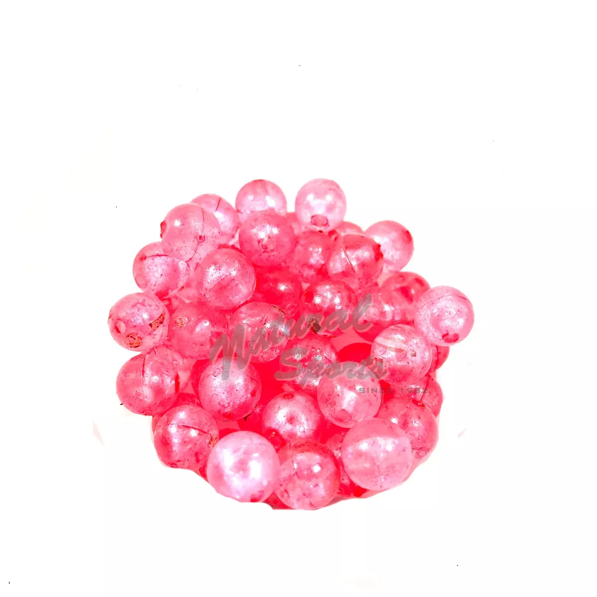 Mad River Clear UV Steelie Beads
