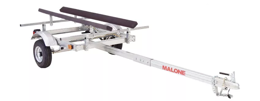 Malone EcoLight Single Bunk Kayak Trailer Package