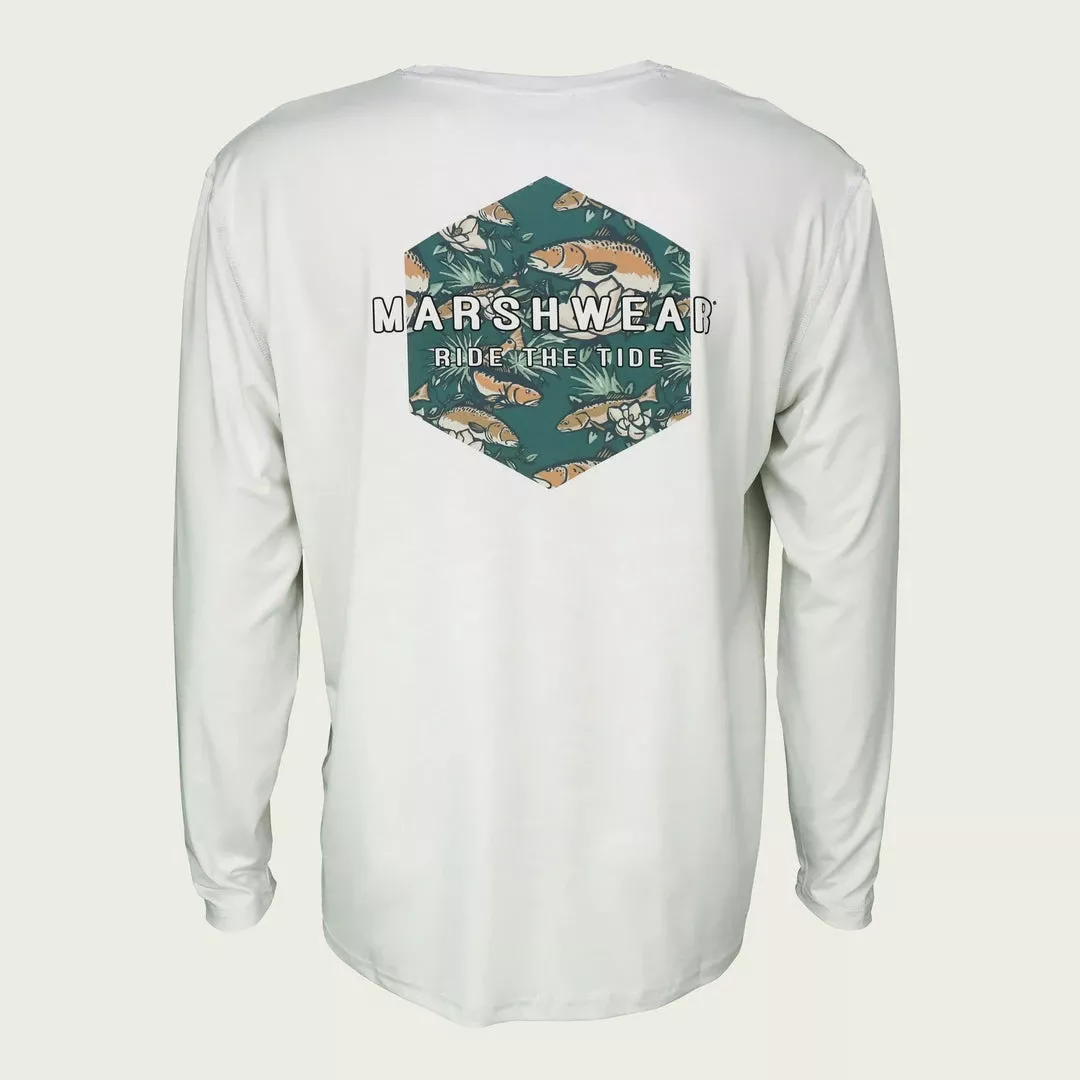 Marsh Wear Redfish Magnolia Performance Shirt Other Brands