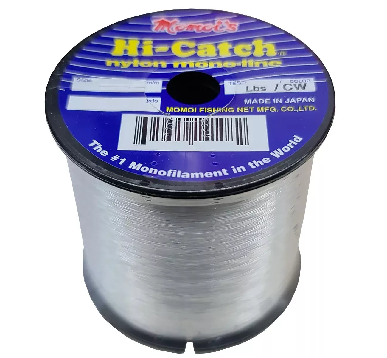Momoi Hi-Catch Nylon Monofilament Line 1/4 Pound Spools