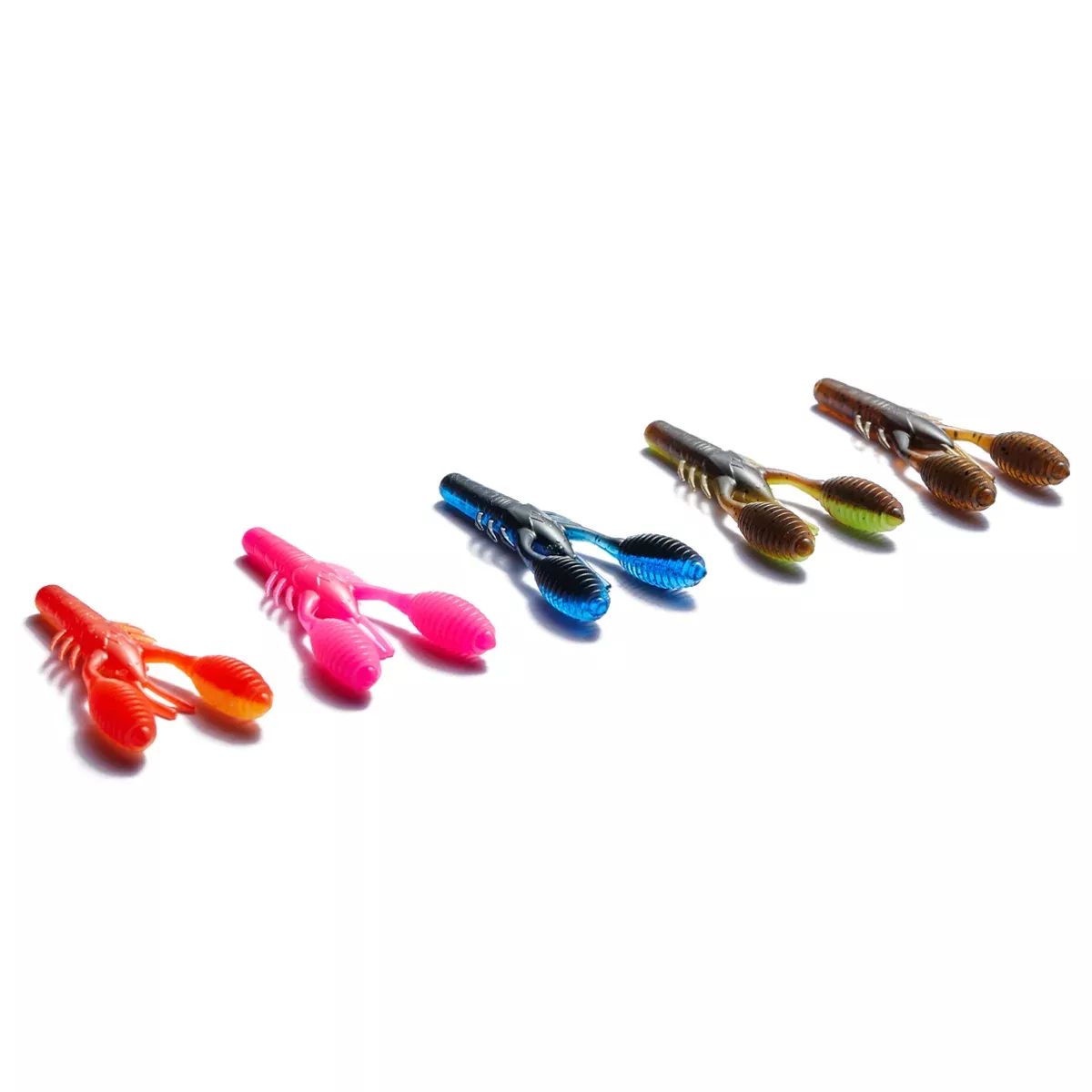 Nako Snapping Floating Craw 2.7 inch 8 pack | Floating Soft Plastic Craw | Ned Rig Craw