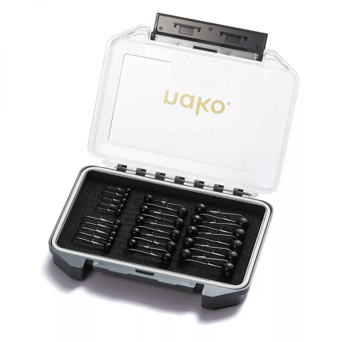 Nako Tungsten Jig Head Kit | 30-Piece Jig Head Combo
