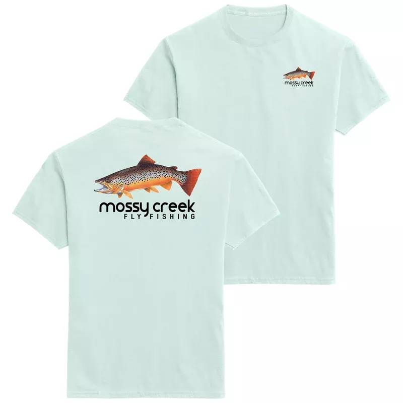NEW Mossy Creek Short Sleeve Tee Soft Mint