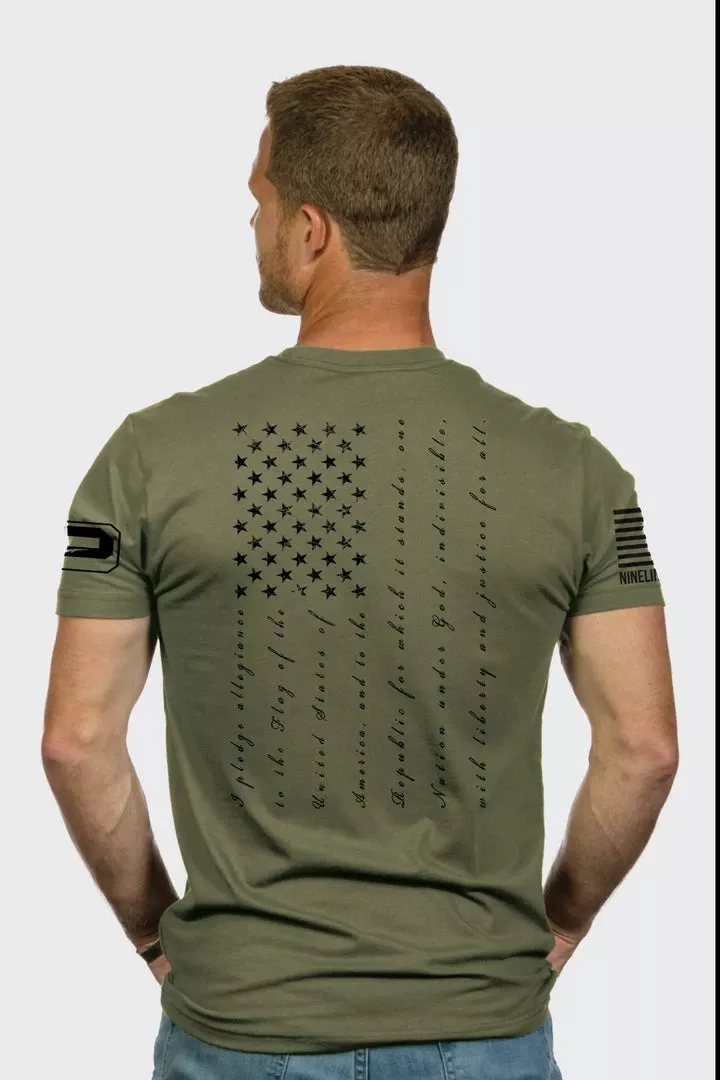 Nineline PHANTOM OUTDOORS/NINE LINE “THE PLEDGE” T-SHIRT
