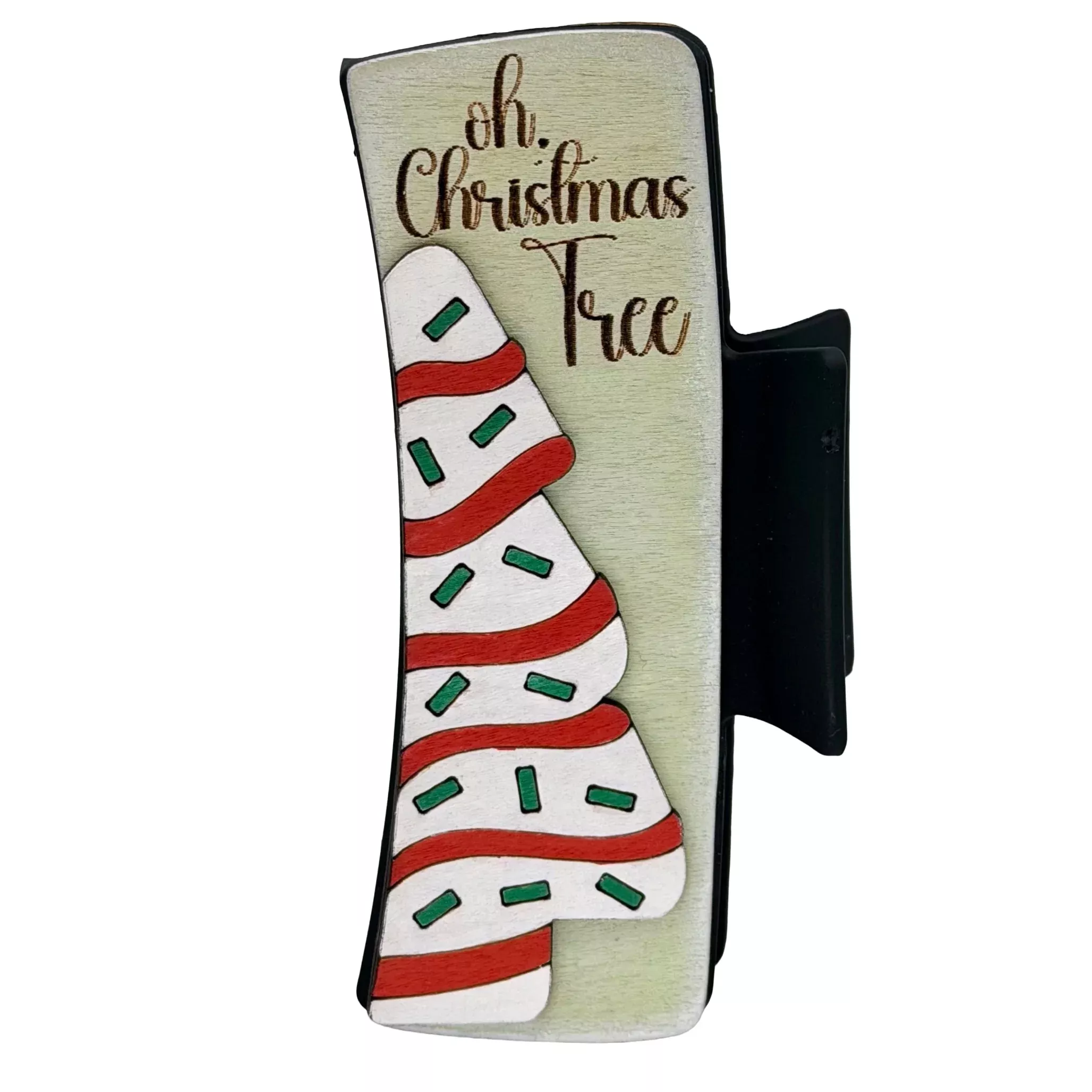 Oh Christmas Tree Cake - Hairclip