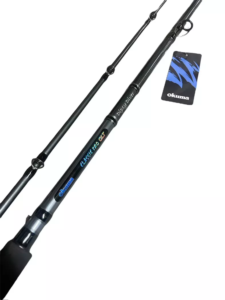 OKUMA CLASSIC PRO GLT 10' DIPSEY DIVER ROD 2 PC.