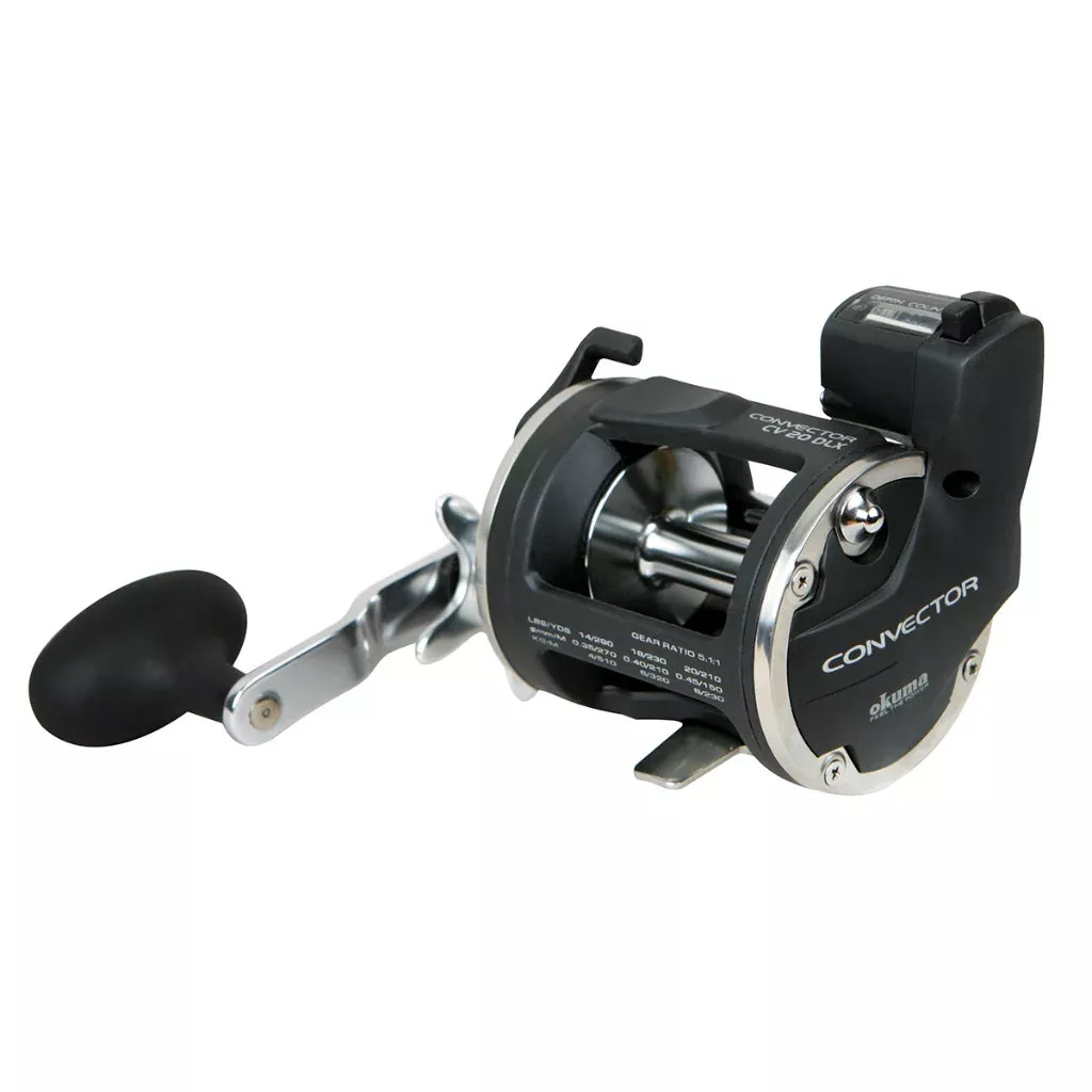 Okuma Convector Line Counter Level Wind Reel
