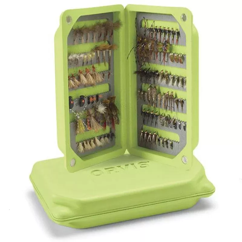 Orvis Ultralight Floating Foam Fly Box Citron