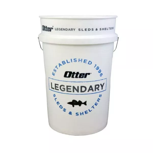 Otter 6-Gallon Branded Fishing Bucket