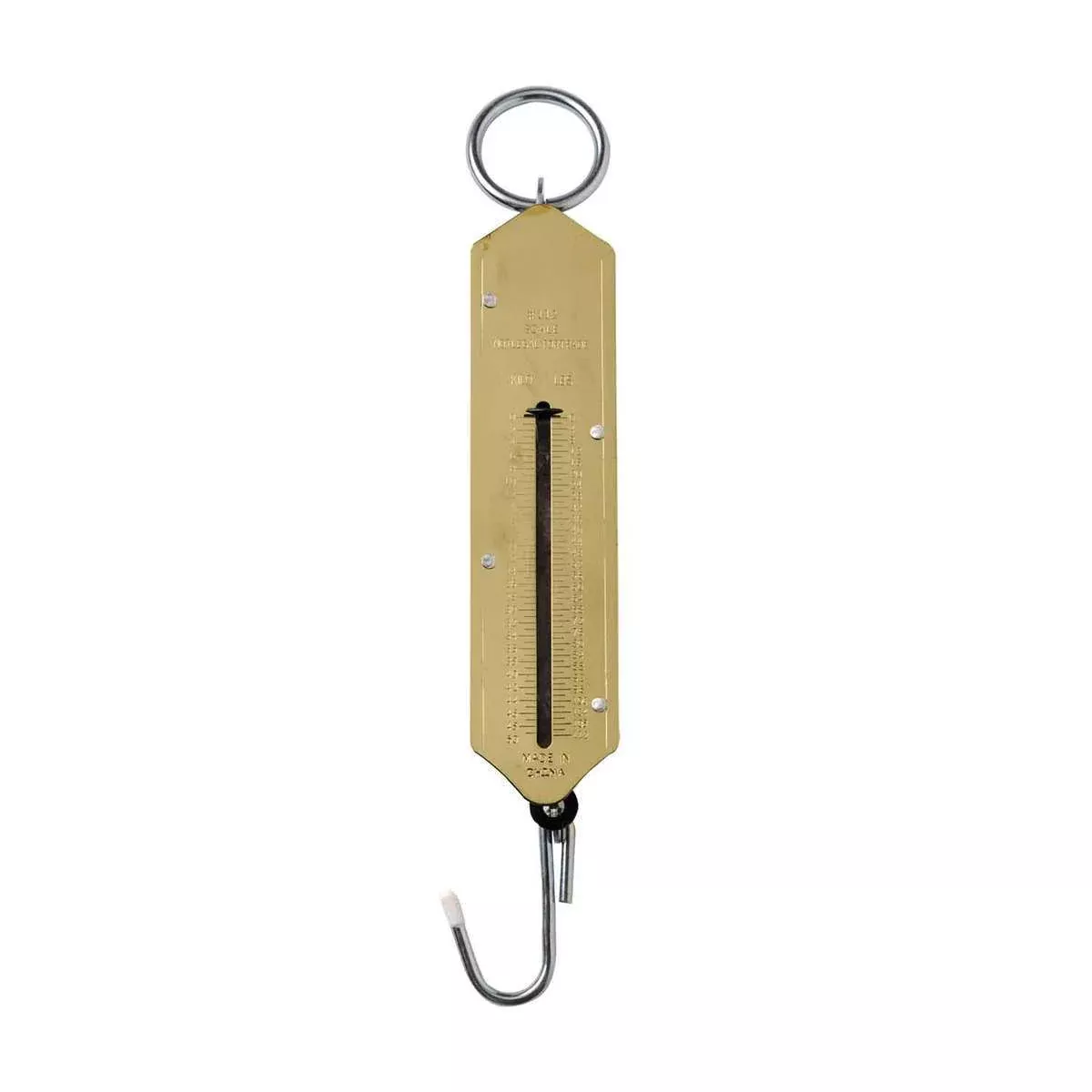 P-Line Brass Spring Scale 100#