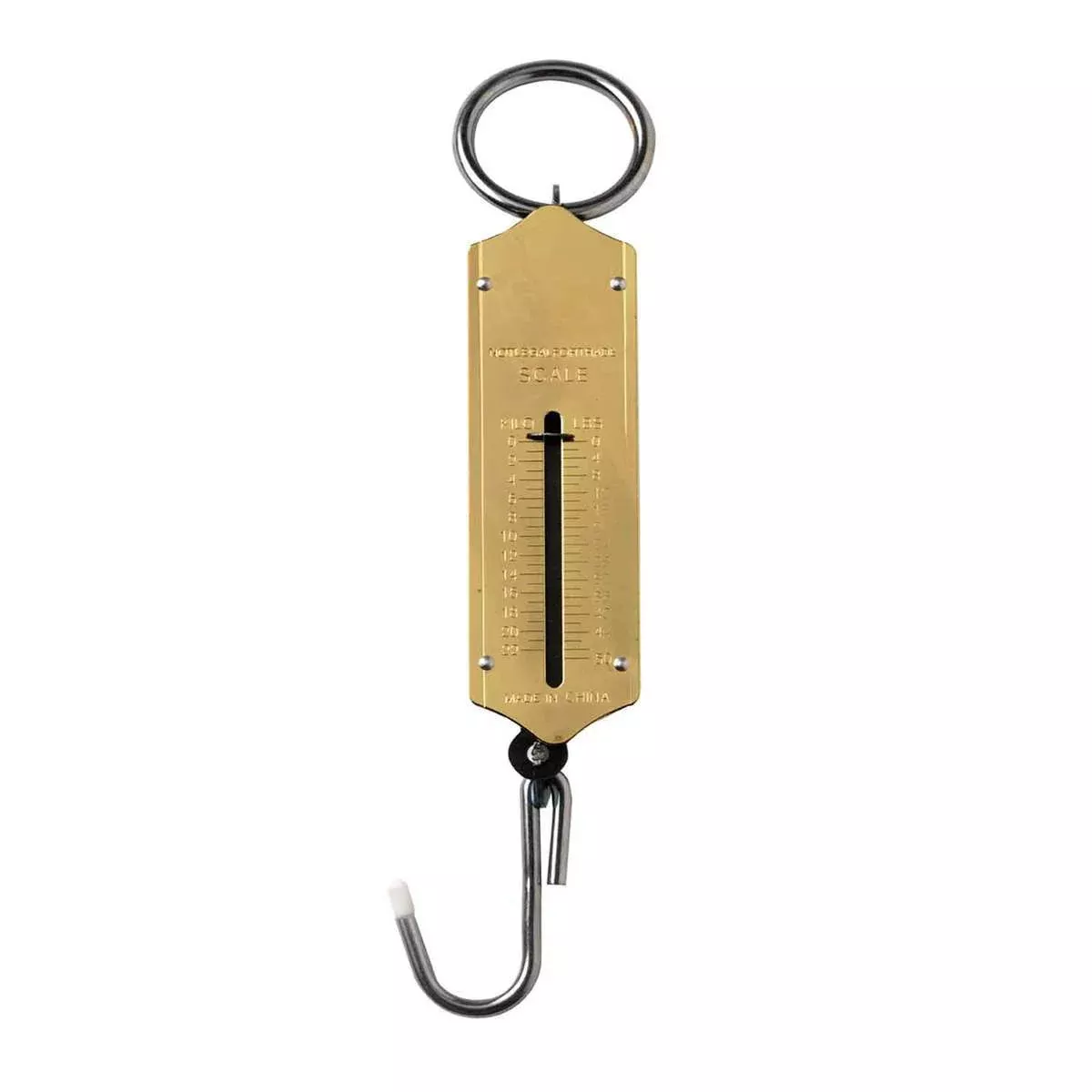 P-Line Brass Spring Scale 50#