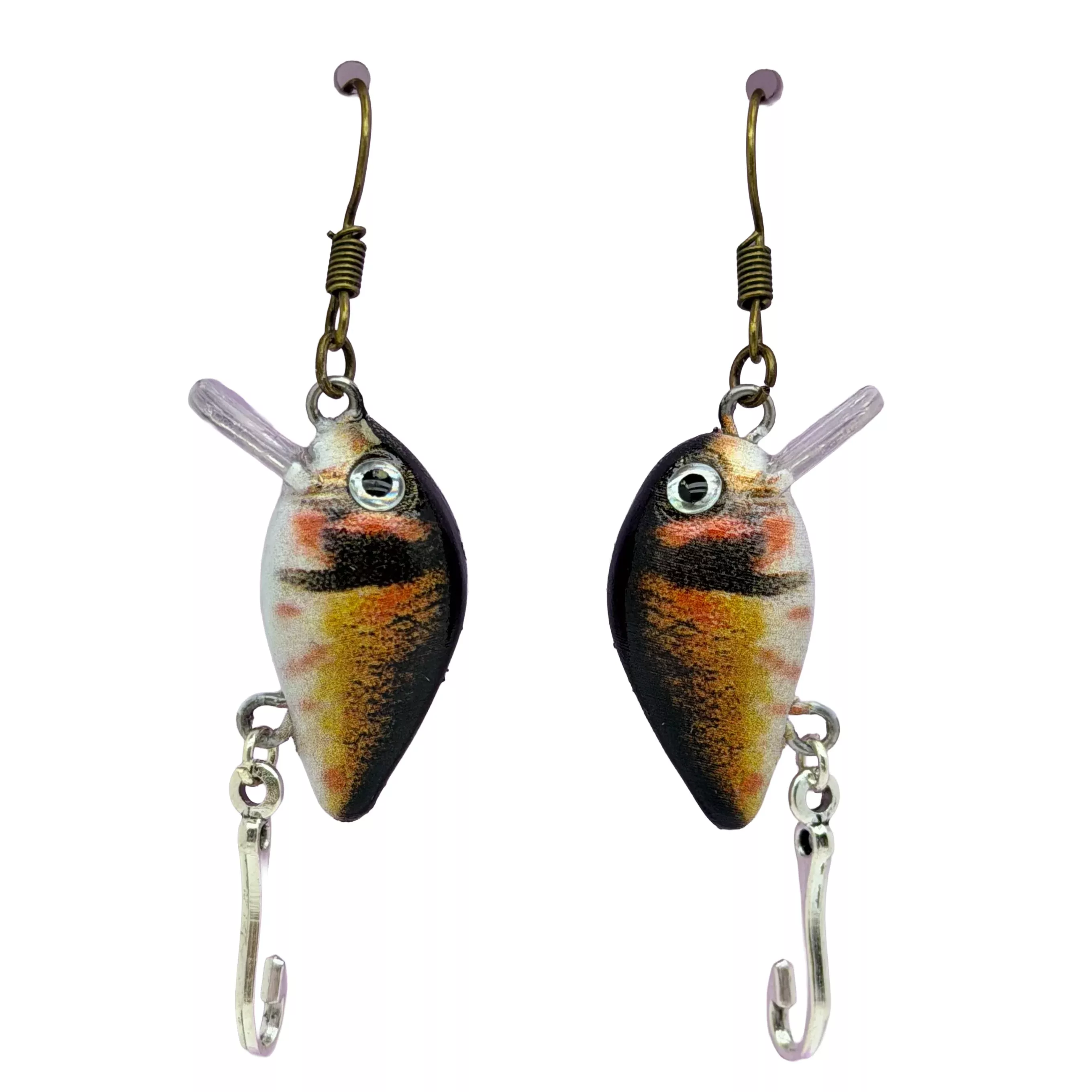 Perch Crankbait Earrings