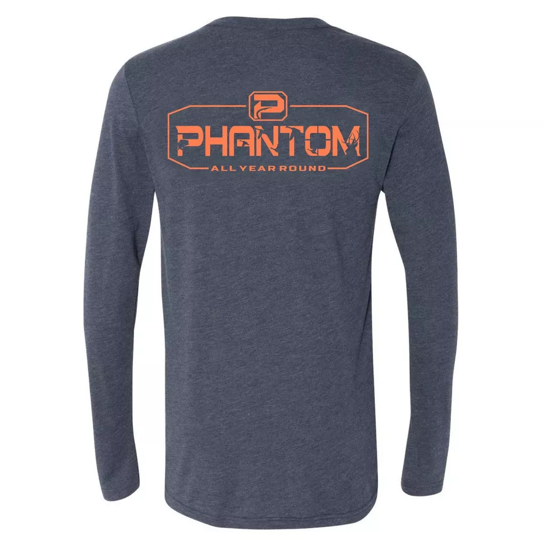 Phantom Outdoors “All Year Round” Long Sleeve Triblend MENS