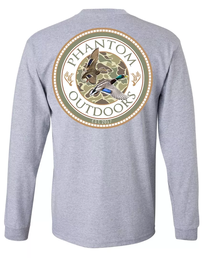 Phantom Outdoors “OG Flight” Long Sleeve Triblend