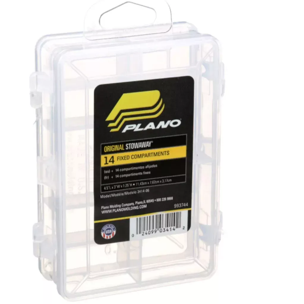 Plano Original Stowaway 14 Compartment Tackle Box