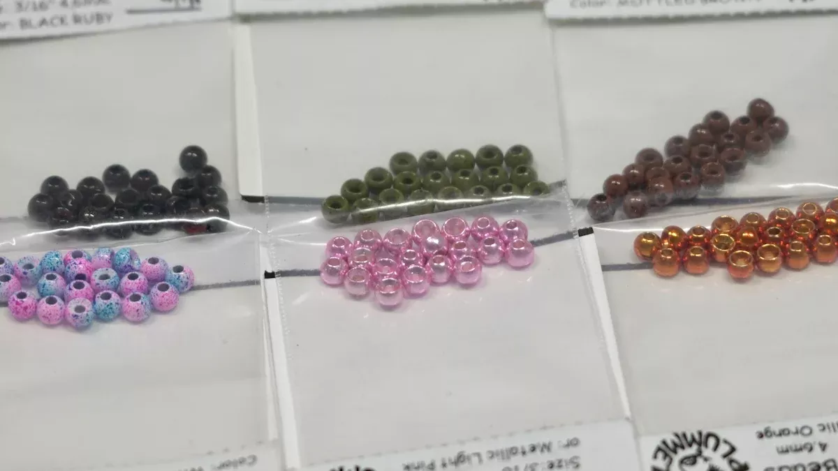 Plummeting Tungsten Beads