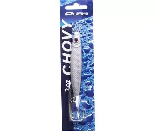 Pucci Chovy Jig 2oz PUC-16 Pearl/Glow