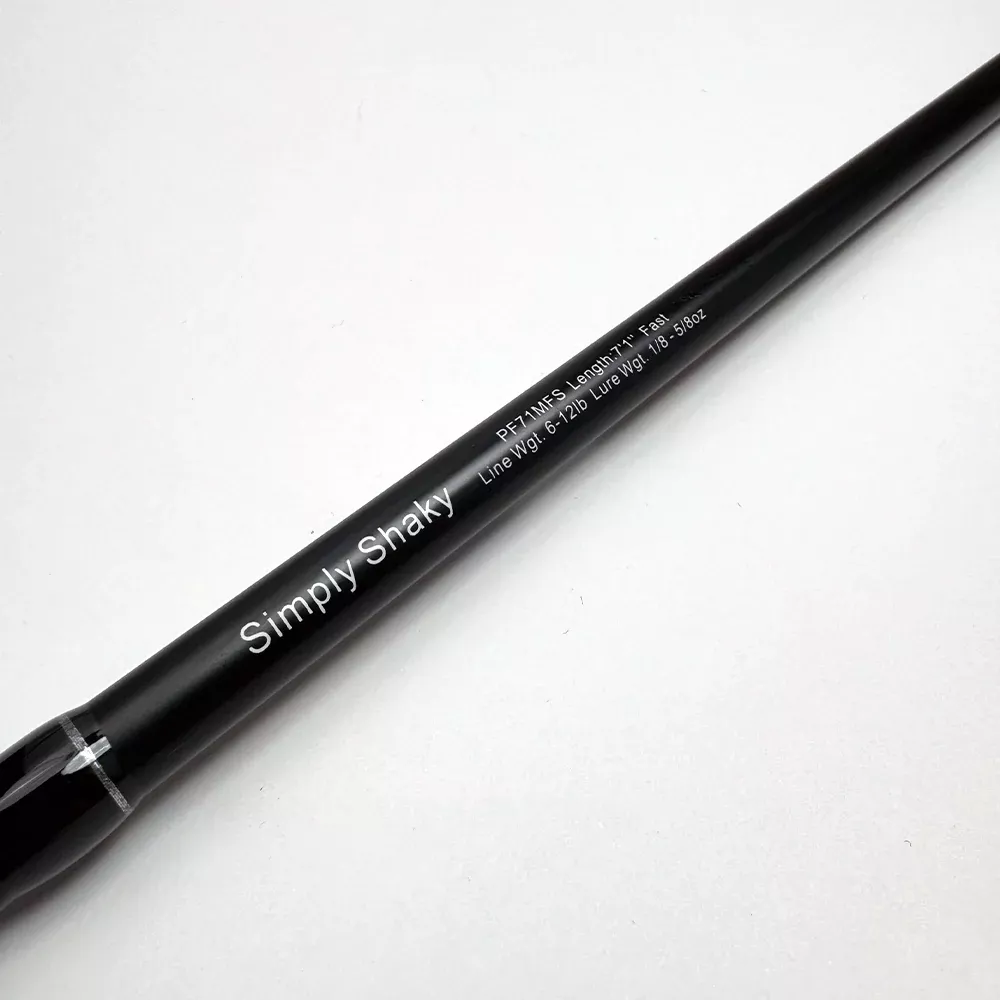 Pulse Fish Simply Shaky Spinning Rod