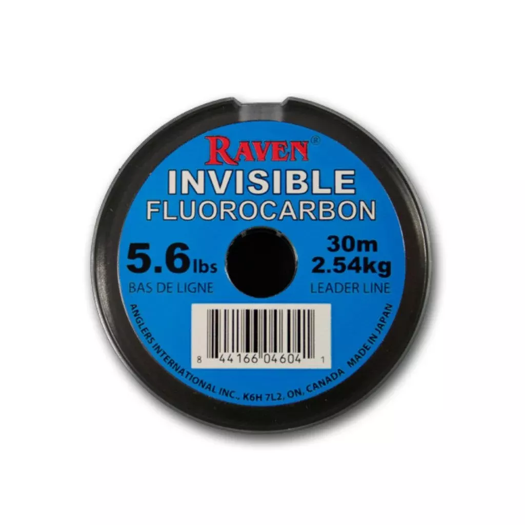 Raven Invisible Fluorocarbon Leader Line