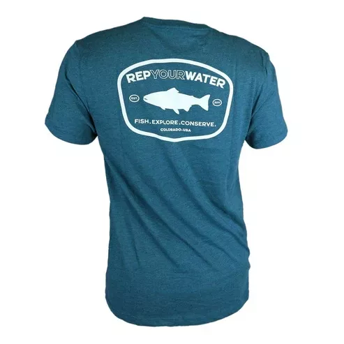 Rep Your Water - M's Badge Tee