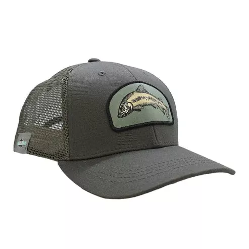 Rep Your Water Mesh Back Hat - White Fish