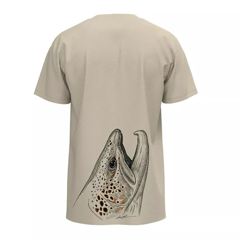 Rep Your Water Rising Brown Tee