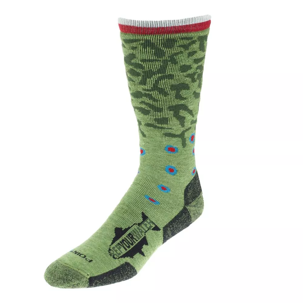 Rep Your Water - Trout Socks | Brook Trout